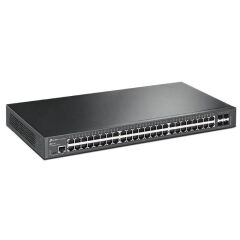 Tp-Link Omada Tl-Sg3452X 48 Port Gigabit+4X10Gigabit Sfp+ Uplink Yöneti̇lebi̇li̇r L2+ Rackmount Switch