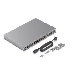 Ubiquiti Usw-48-Poe 48 Port Gigabit + 4X1Gb Sfp Uplink L2 195W Poe Yöneti̇lebi̇li̇r Rackmount Switch