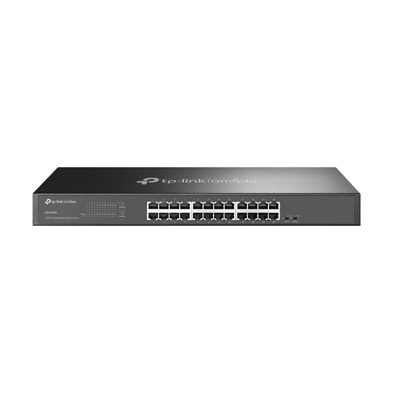 Tp-Link Omada Ds1024G 24 Port Gigabit Metal Kasa Yöneti̇lemez Rackmount Switch