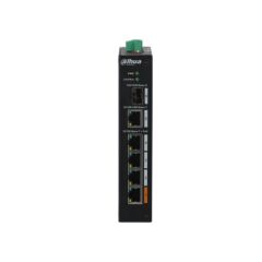 Dahua Pfs3106-4Et-60-V2 4 Port 10/100 + 1Xgb Rj45/1Xgb Sfp Uplink 250 Metre 60W Poe Endüstri̇yel Switch