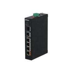 Dahua Pfs3106-4Et-60-V2 4 Port 10/100 + 1Xgb Rj45/1Xgb Sfp Uplink 250 Metre 60W Poe Endüstri̇yel Switch