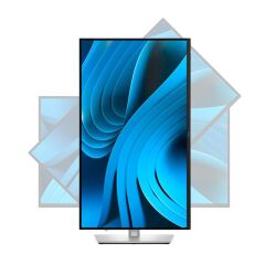 27 Dell Pro P2725De Wqhd 5Ms 100Hz Hdmi+Dp+Type-C Pivot Ips Monitor