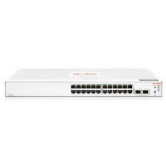 HPE ARUBA ION JL812A 1830 24 PORT GIGABIT + 2X1GB SFP UPLINK YÖNETİLEBİLİR RACKMOUNT SWITCH