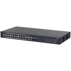 Dahua Cs4228-24Gt-375 24 Port Gigabit + 2X1Gb Sfp Uplink Cloud Yöneti̇lebi̇li̇r 400W Poe Rackmount Switch