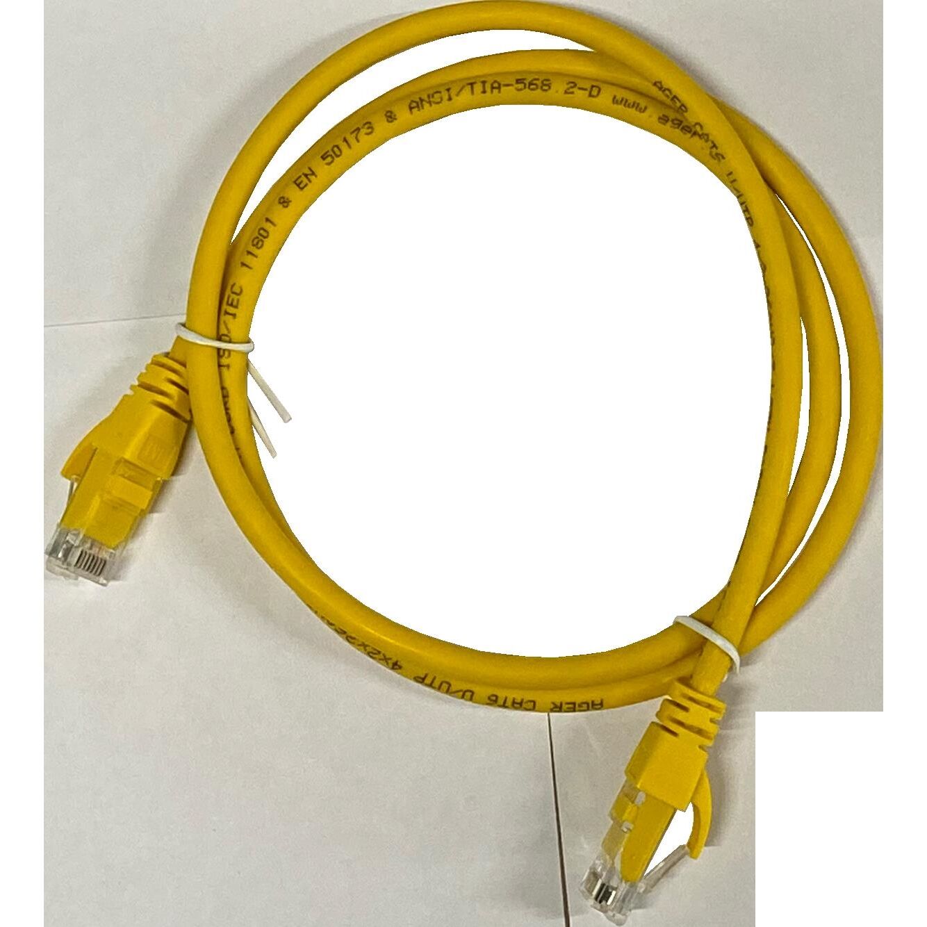 Ager Ac-602-020/Y 2Mt Utp Cat6 Patch Kablo Sari Cu, Lszh Awg 26/7