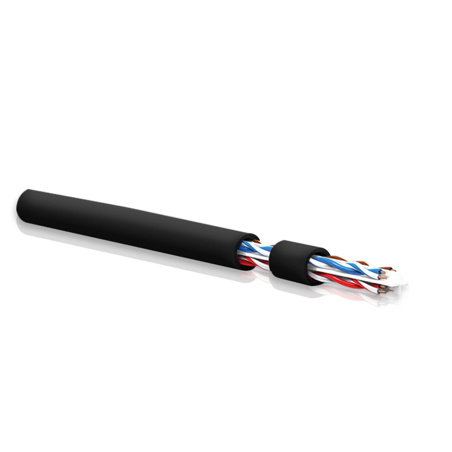 Qport Q-Catflash 500Mt Cat6 Outdoor Lszh Network Kablo 23 Awg
