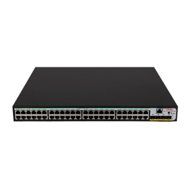 H3C 9801A4Ms S1850V2-52X-Pwr 48 Port Gigabit+4X10Gb Sfp+ 1Xconsole Port Yöneti̇lebi̇li̇r 370W Poe Rackmount Switch