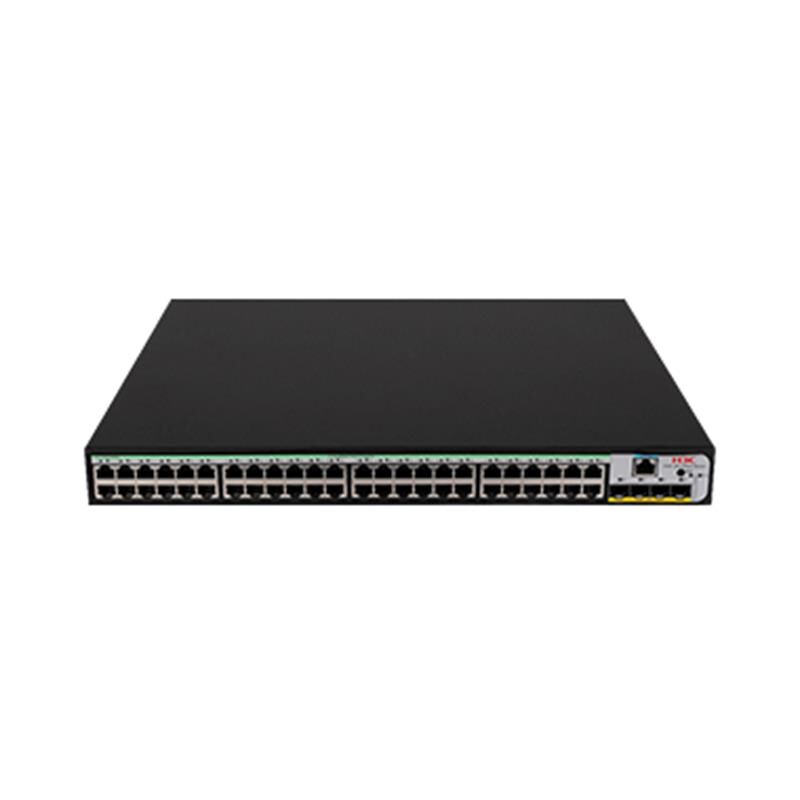 H3C 9801A412 S5120V3-52P-Pwr-Li 48 Port Gigabit+4X1Gb Sfp 1Xconsole Port Yöneti̇lebi̇li̇r 370W Poe Rackmount Switch