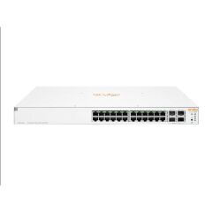 Hpe Aruba Ion 1930 Jl683B 24 Port Gigabit+4X10Gb Sfp+ Uplink Yöneti̇lebi̇li̇r 195W Poe Rackmount Switch