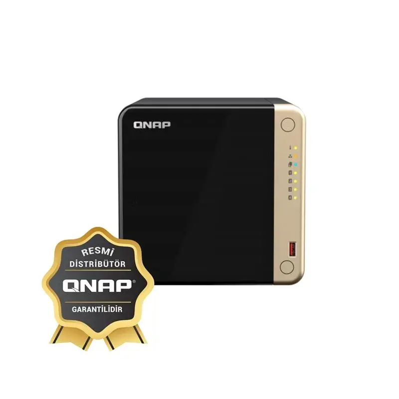 Qnap Ts-464-8Gb Ram 4 Hdd Yuvali Tower Nas (Resmi̇ Di̇stri̇bütör Garanti̇li̇)