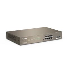 Ip-Com G3310P-8-150W 8 Port Gigabit + 2X1Gb Sfp Uplink L2/Cloud Yöneti̇lebi̇li̇r Rack 130W Poe Switch