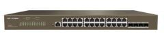 Ip-Com G5328P-24-410W 24 Port Gigabit+ 4Xgb Sfp Uplink L3 Yöneti̇lebi̇li̇r 370W Poe Rackmount Switch