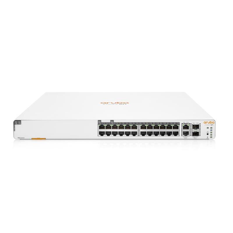 Hpe Jl813A 24 Port Gigabit 12 Port Poe + 2X1Gb Sfp Uplink Yöneti̇lebi̇li̇r Rackmount Switch