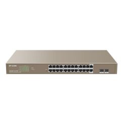 Ip-Com G3326P-24-410W 24 Port Gigabit+ 2X1Gb Sfp (Combo) Uplink L2 Yöneti̇lebi̇li̇r 370W Poe Switch