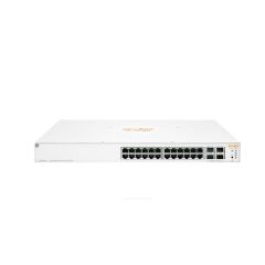 Hpe Aruba Ion 1930 Jl684B 24 Port Gigabit+4X10Gb Sfp Yöneti̇lebi̇li̇r L2+ Rackmount 370W Poe Switch