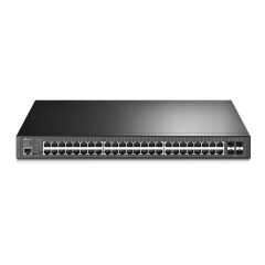 Tp-Link Omada Tl-Sg3452P 48 Port Gigabit L2+ 4 Port 1Gb Sfp Uplink 384W Poe Yöneti̇lebi̇li̇r Rackmount Switch