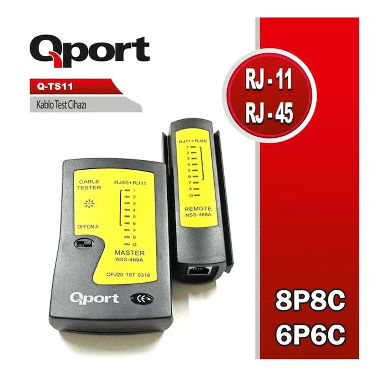 Qport Q-Ts11 Kablo Tester