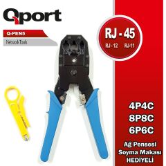 Qport Q-Pen5 Rj45/Rj11 Sikma Pensesi̇