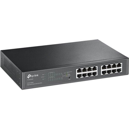 Tp-Link Tl-Sg1016Pe 16 Port 10/100/1000 8 Port Poe+ Yonetilebilir Rack Mount Switch