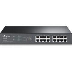 Tp-Link Tl-Sg1016Pe 16 Port 10/100/1000 8 Port Poe+ Yonetilebilir Rack Mount Switch