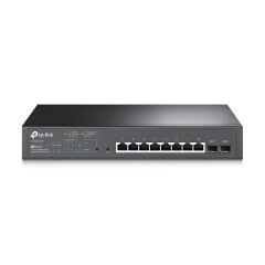 Tp-Link Omada Tl-Sg2210Mp 8 Port Gigabit+ 2Xgigabit Sfp Uplink Yöneti̇lebi̇li̇r 150W Poe Rackmount Switch
