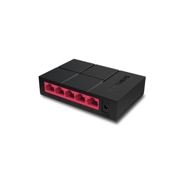 Tp-Link Mercusys Ms105G 5 Port 10/100/1000 Yonetilemez Desktop Switch Plasti̇k Kasa