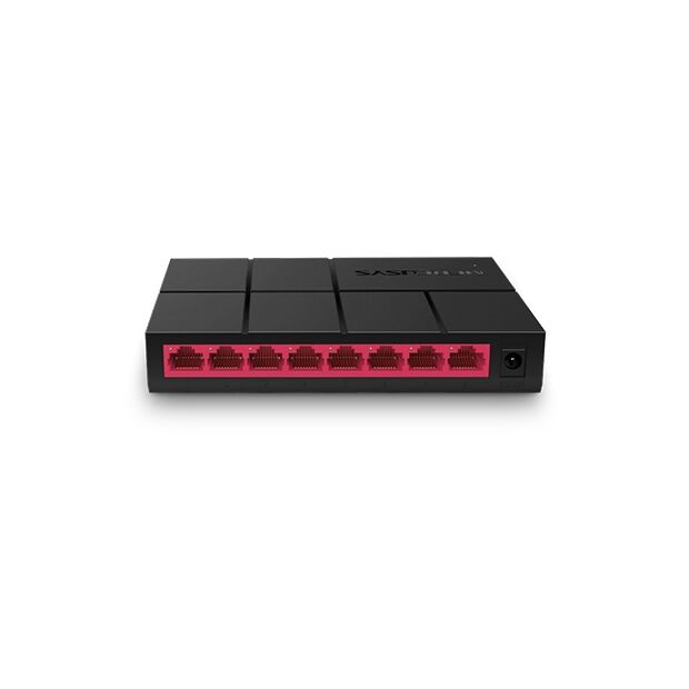 Tp-Link Mercusys Ms108G 8 Port 10/100/1000 Yonetilemez Desktop Switch Plasti̇k Kasa