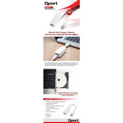 Qport Q-Urj45 Usb To Rj45 Çevi̇ri̇ci̇