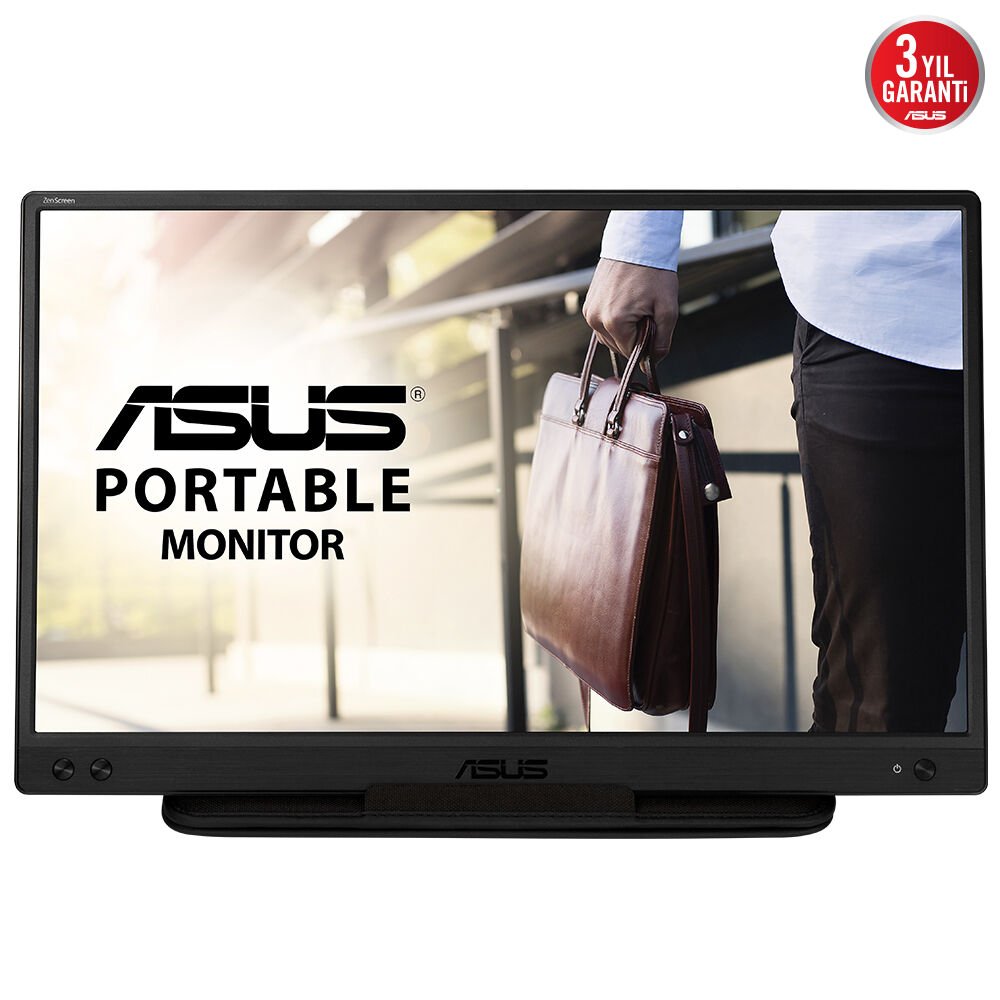 Asus Zenscreen Mb166C 15.6'' 5Ms 1920X1080 Usb Type-C Taşinabi̇li̇r Led Monitor
