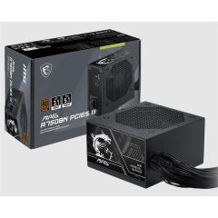 Msi Mag A750Bn Pcie5 Iii 750W 80+ Bronze Atx 3.1 Pcie 5.1 Power Supply
