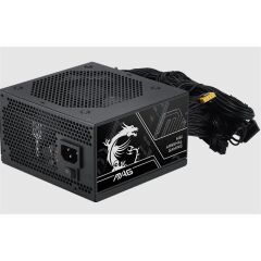 Msi Mag A750Bn Pcie5 Iii 750W 80+ Bronze Atx 3.1 Pcie 5.1 Power Supply