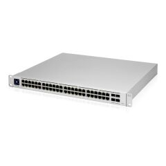 Ubiquiti Usw-Pro-48-Poe 48 Port Gigabit + 4X10Gb Sfp Uplink 600W Poe Yöneti̇lebi̇li̇r Rackmount Switch