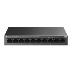 Tp-Link Ls1210P 8 Port 10/100Mbps+2-Port Gigabit 8-Port Poe+ 96W Masaüstü Switch