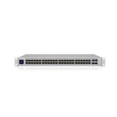 Ubiquiti Usw-48-Poe 48 Port Gigabit + 4X1Gb Sfp Uplink 195W Poe Yöneti̇lebi̇li̇r Rackmount Switch