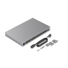 Ubiquiti Usw-48-Poe 48 Port Gigabit + 4X1Gb Sfp Uplink 195W Poe Yöneti̇lebi̇li̇r Rackmount Switch
