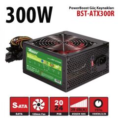 Power Boost Bst-Atx300R 300W 12Cm Fanli Power Supply Kutulu