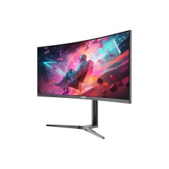 34 Cube Pa-34V165C Va 1Ms 165Hz Hdmi Dp Type-C Usb 2K Wqhd 3440X1440 Freesync Curved Yukseklik Ayari Vesa Rgb Siyah Gami