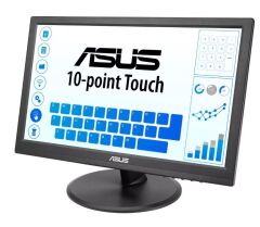 15.6 Asus Vt168Hr 5Ms 60Mhz 1Xvga 1Xhdmi Wxga 1366X768 Flicker-Free Düşük Mavi̇ Işik Dokunmati̇k Ekran Vesa Si̇yah
