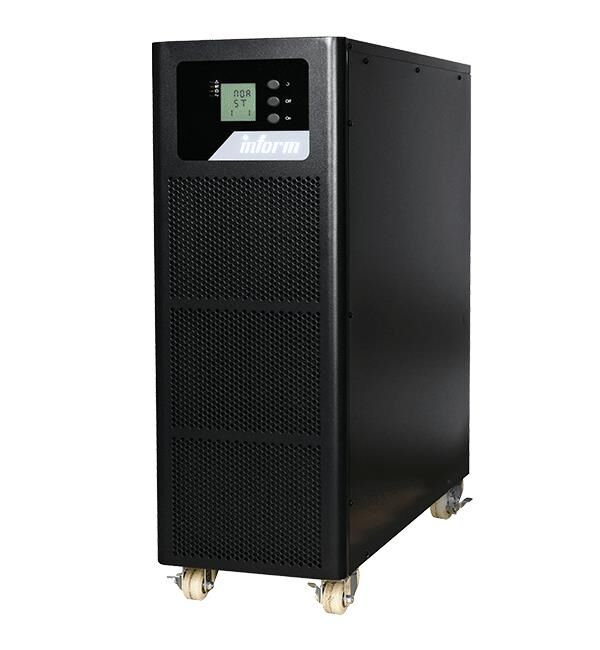 Inform Stark 3320 20Kva 3F/3F (32X9Ah) 6/15 Dk Lcd Online Ups (Trifaze)
