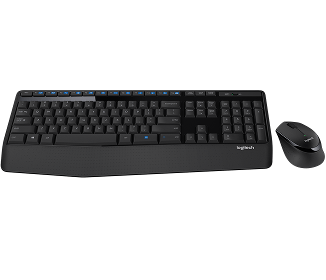 Logitech Mk345 Q Tr Mm Kablosuz Klavye Mouse Set Si̇yah 920-006514