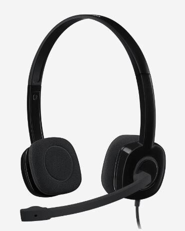 Logitech H151 Stereo Kulaklik Si̇yah 981-000589