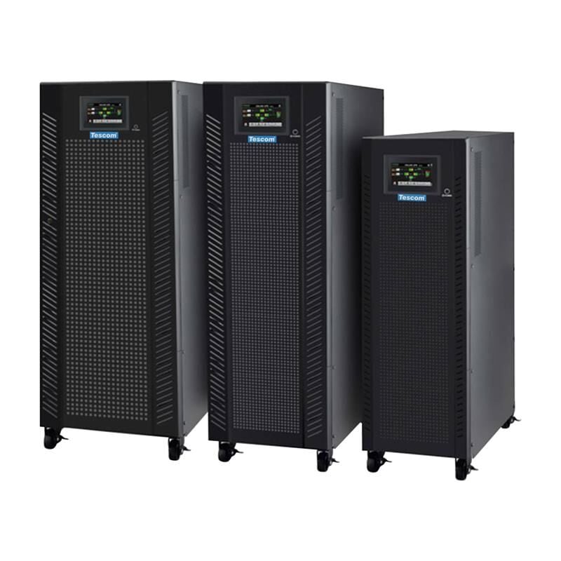 Tescom Teos 320 20Kva 3F/3F (32X9Ah) Rs-232 6/15 Dk Lcd Online Ups (Trifaze)