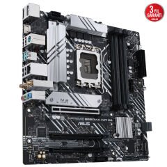 Asus Prime B660M-A Wifi D4 4Xddr4 Hdmi/Dp 2Xm.2 Glan/Wifi6 1700P Anakart