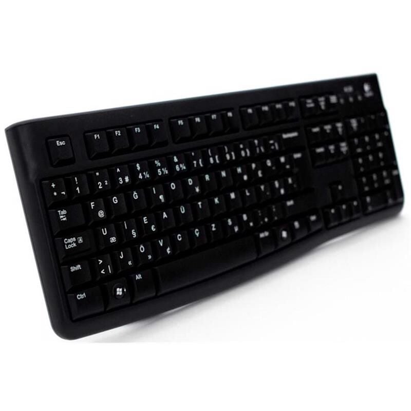 Logitech K120 F Usb Kablolu Klavye Si̇yah 920-004163