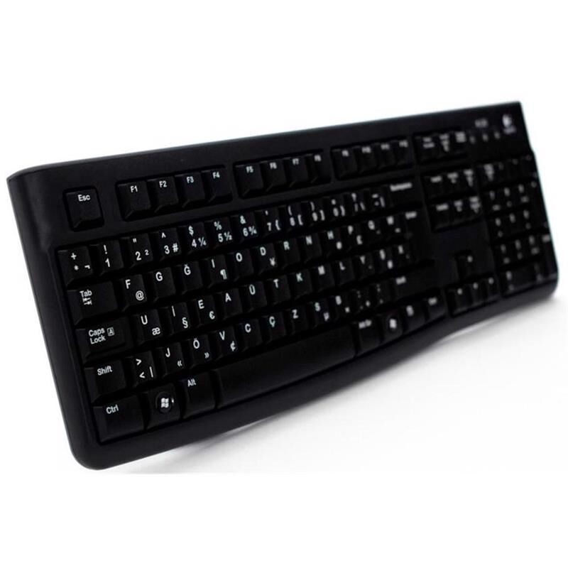 Logitech K120 F Usb Kablolu Klavye Si̇yah 920-004163