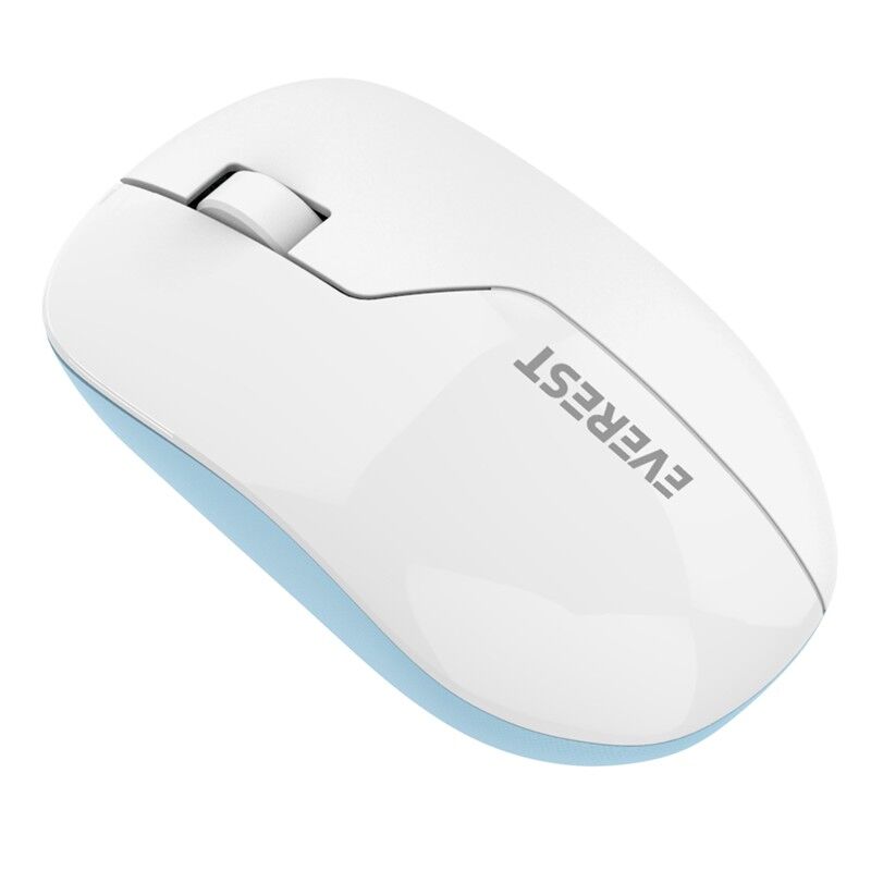 Everest Smw-973 Kablosuz Usb Beyaz/Mavi̇ 2.4Ghz Mouse