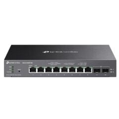TP-LINK OMADA SG2210XMP-M2 8 PORT GIGABIT + 2X10G SFP YÖNETİLEBİLİR 160W POE SWITCH