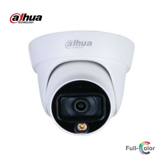 Dahua Hac-Hdw1209Tlq-Led-0280B 2Mp 2.8Mm Fullcolor Hd-Cvi Ir Dome Kamera