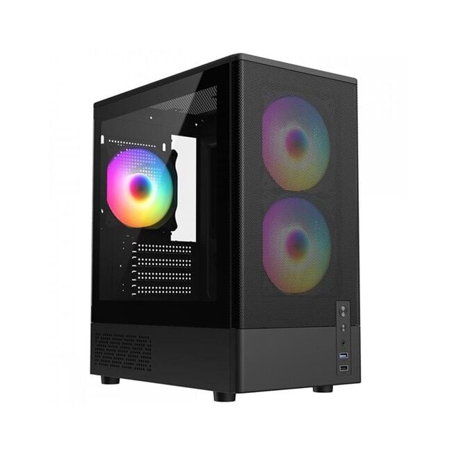 Frisby Fc-8975B 550W 3X120 Rgb Fan  Gami̇ng Si̇yah Kasa