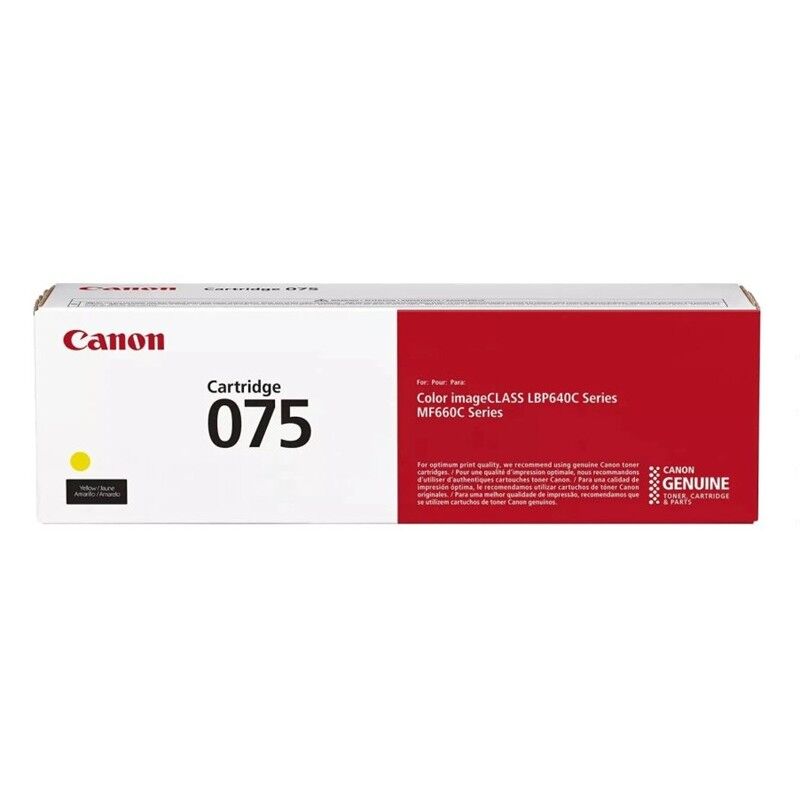Canon Crg-075Y Sari 1300 Sayfa Toner Mf664